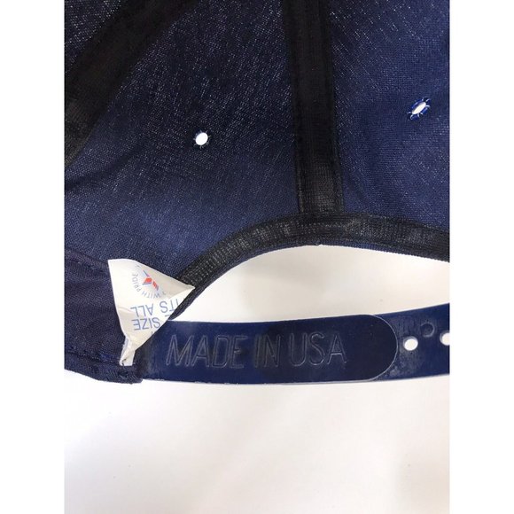 Vintage Made in USA USS Arizona Pearl Harbor Hawaii Snapback Hat - Picture 10 of 10